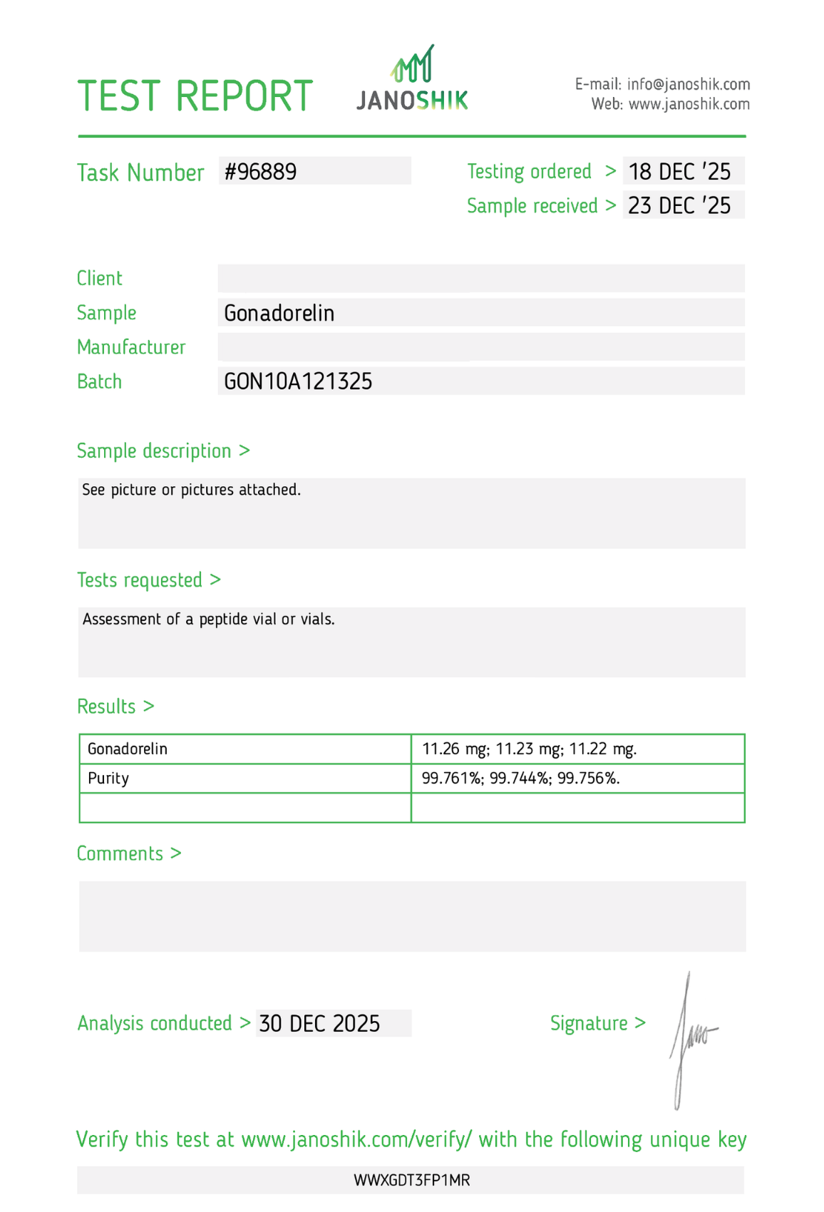 Gonadorelin (10mg)