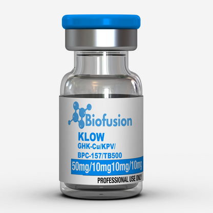 KLOW - GHK-Cu (50mg) / KPV (10mg) / BPC-157 (10mg) / TB500 (10mg)