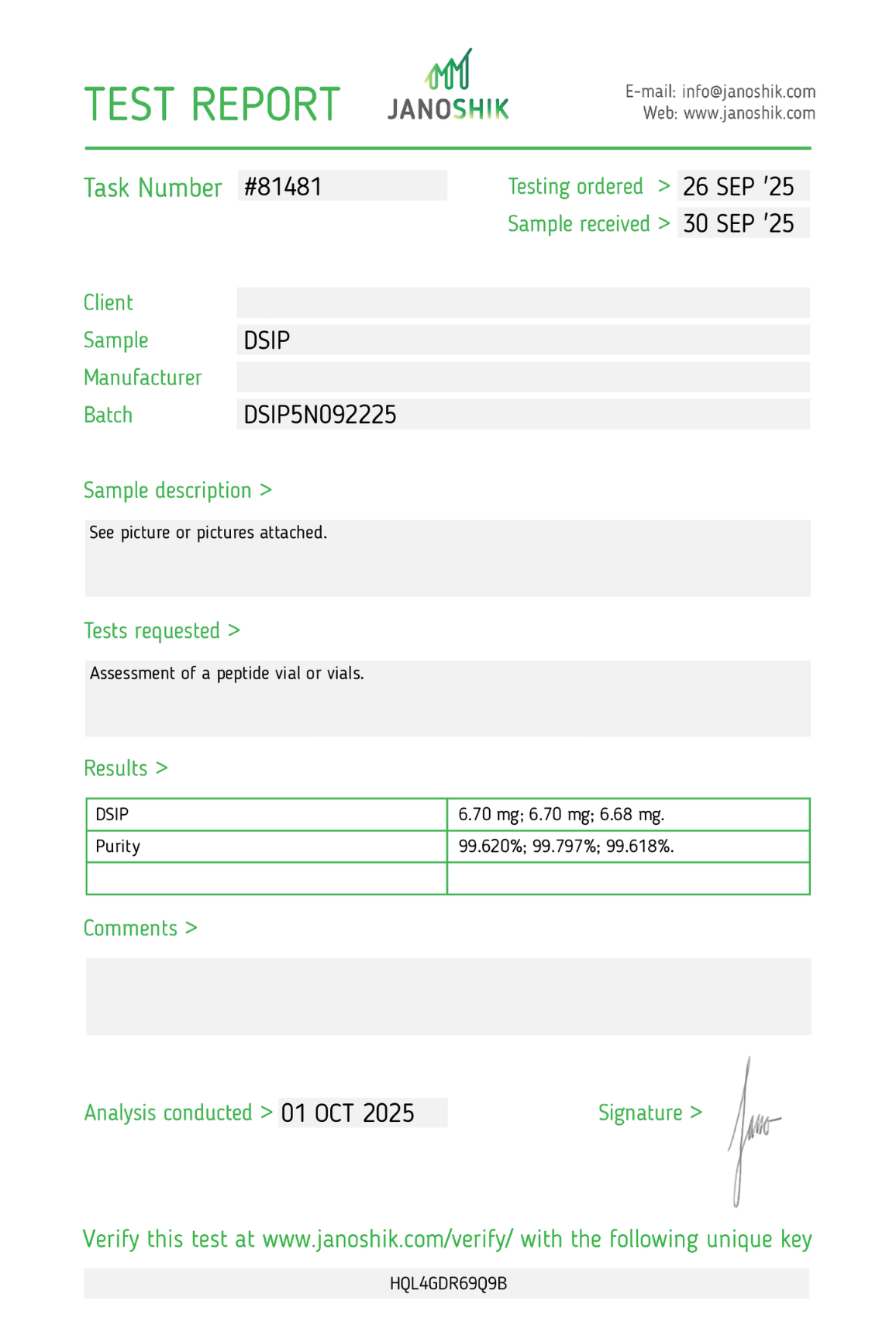 DSIP (5mg)