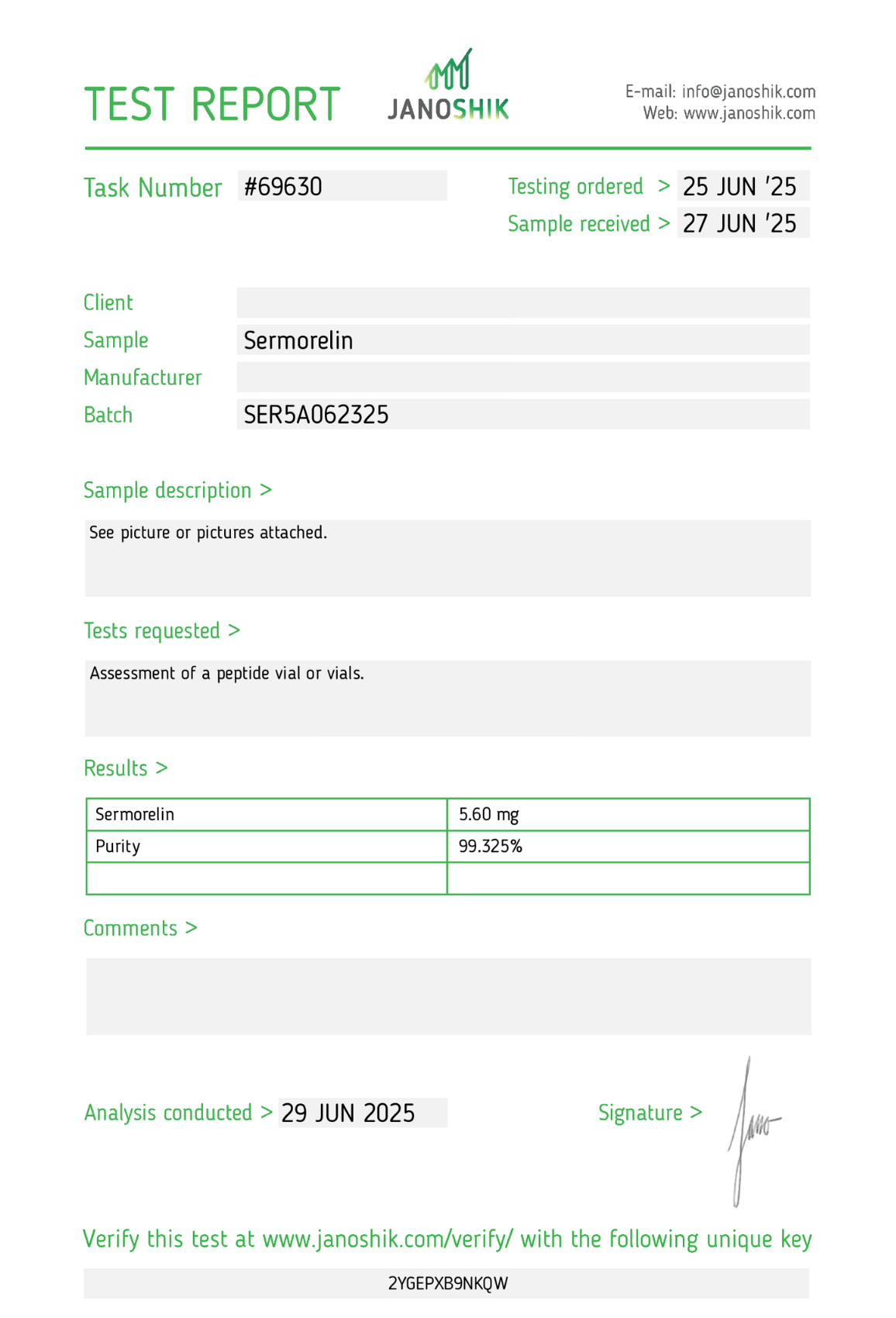Sermorelin (10mg)