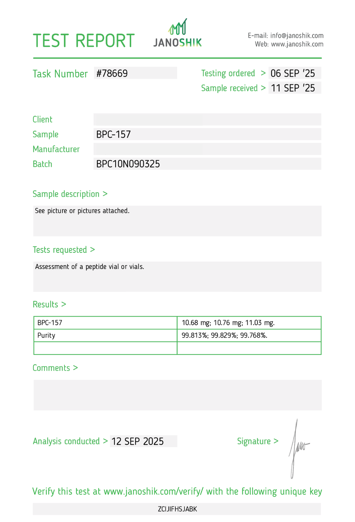 BPC-157 (10mg)