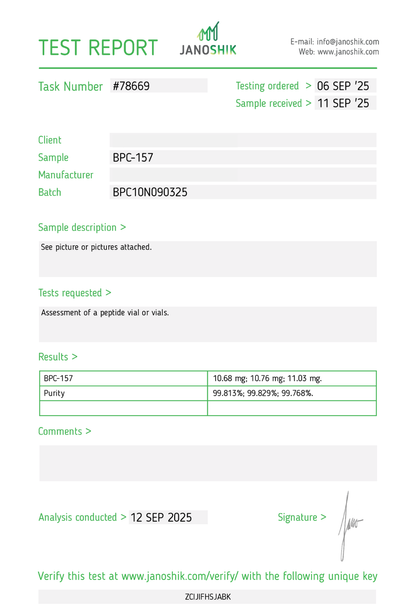 BPC-157 (10mg)