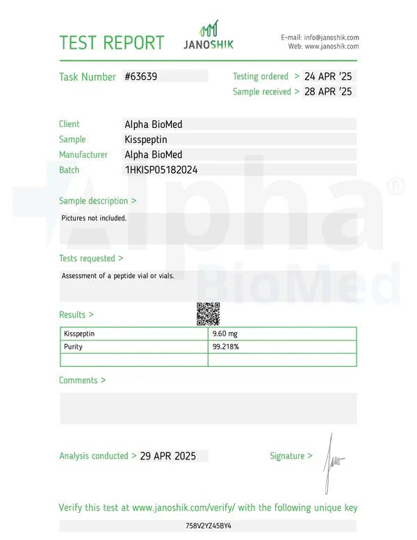 Kisspeptin-10 (10mg)